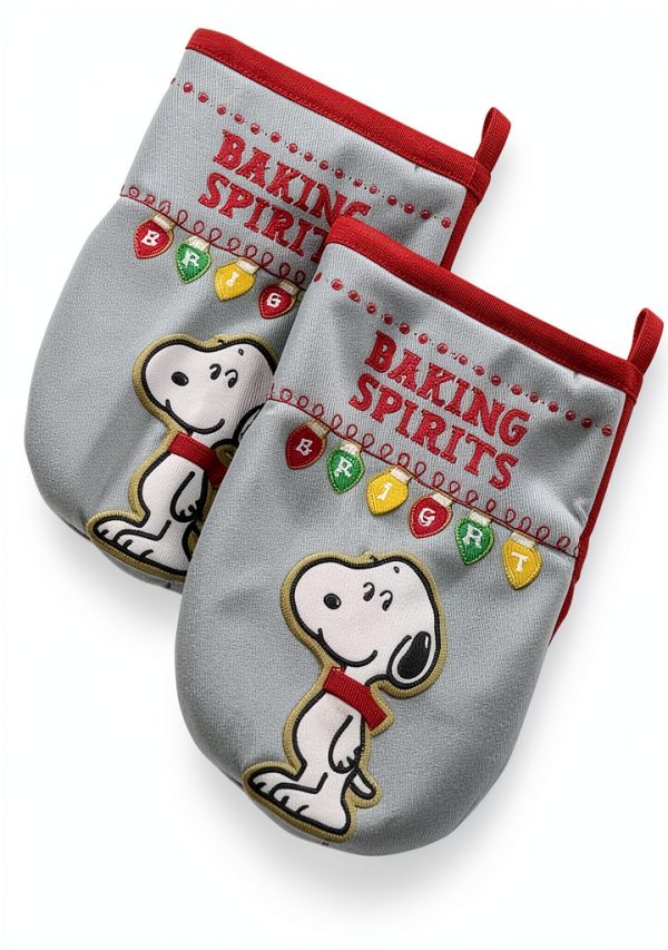 ChefGuard Oven Safety Mitt Heat Resistant Silicone Grip 7x6.5 Inch-0