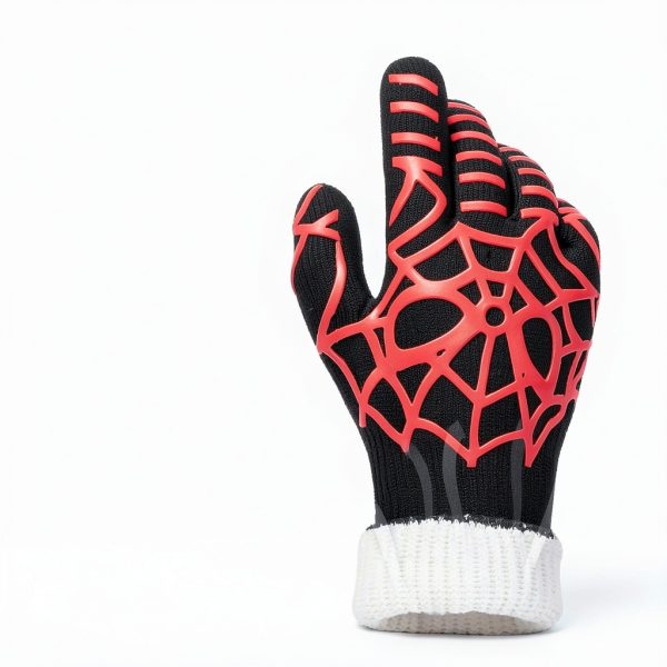 BBQ Gloves SOTATOO 1472°F Resistant Grill Gloves Red-Spider-2