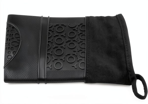 Long Professional Silicone Oven Mitts with Quilted Liner, Durable Heat Resistant Oven Gloves, Heat Resistant Oven Gloves,2pcs (Black, 14.2inch)-3