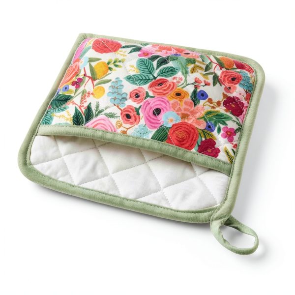 Rifle Paper Co. Garden Party Oven Mitt Cotton Heat-Resistant 450°F-4