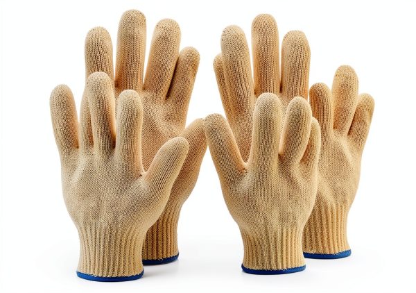 Heat Resistant Gloves 932F Aramid Oven Mitts by Yuguolorry White-3