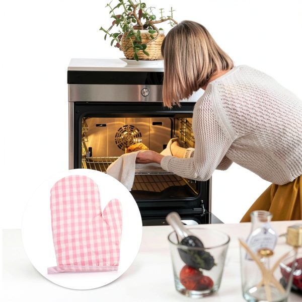 Oven Mitts for Kids by DOITOOL – Heat‑Resistant Polyester Gloves-8