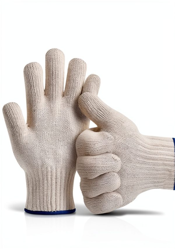 Heat Resistant Gloves 932F Aramid Oven Mitts by Yuguolorry White-4