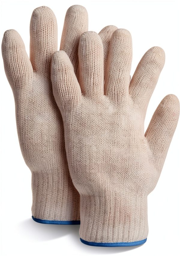 Heat Resistant Gloves 932F Aramid Oven Mitts by Yuguolorry White-0